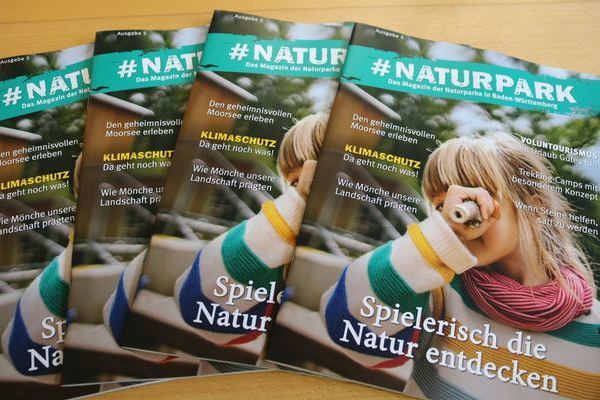 Titelbild der neuen Ausgabe des Magazins #Naturpark  � AG Naturparke Baden-W�rttemberg